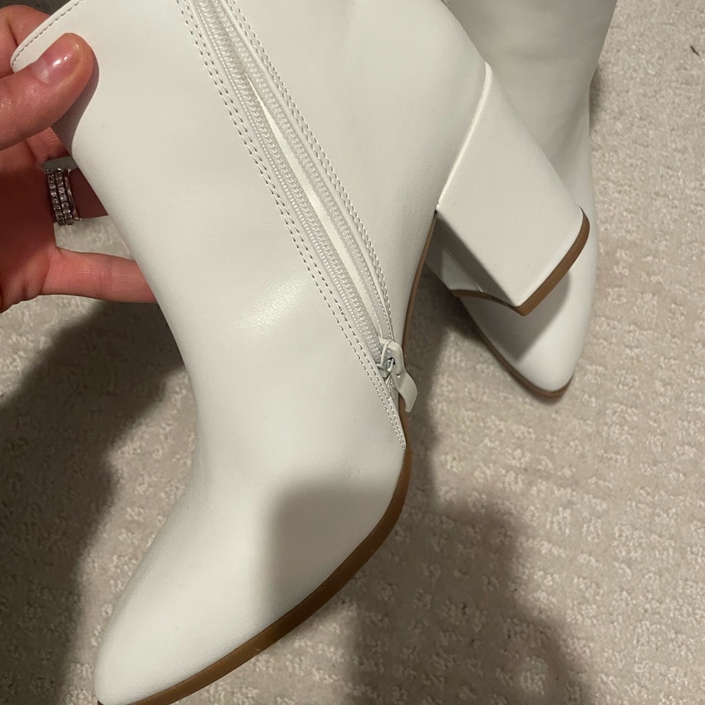 White Booties - image 1